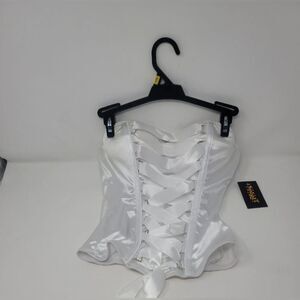 NWT SPIRIT HALLOWEEN CORSET WOMENS SIZE Medium  White